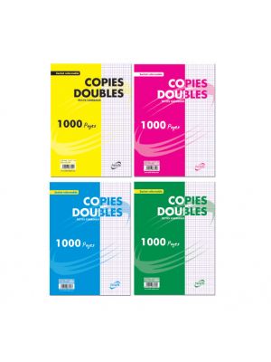 COPIES DOUBLES PERFOREES A4 100P 5/5 70G SELECTA
