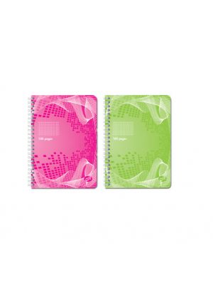 Cahier spirale 23x29,7cm petits carreaux 5x5 90g 180p assortis - Super U,  Hyper U, U Express 