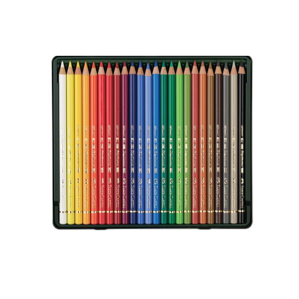 BOITE METAL DE 24 CRAYONS COULEUR 