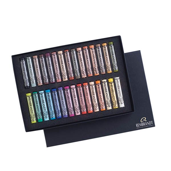 SET DE 30 PASTELS TENDRES ENTIER PORTRAIT