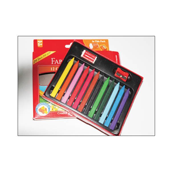 COFFRET DE 12 CRAYONS PASTEL GRIP