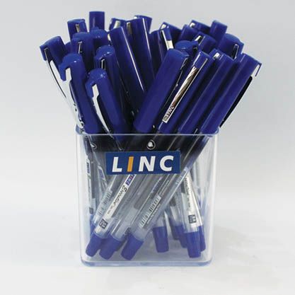 Stylo Executive foil gel pen bleu