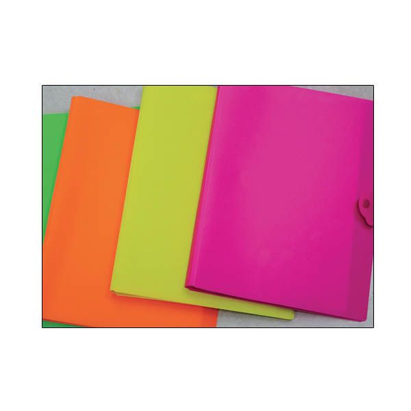 PORTE DOCUMENT FLUO