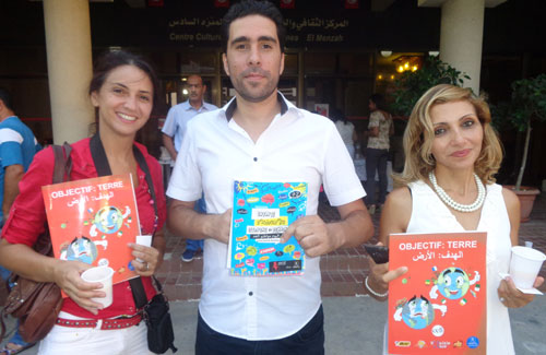 Sotefi, fabricant des cahiers Selecta soutient l'association Kolna Tounes pour une action de sensibilisation aux valeurs citoyennes au profit des élèves tunisiens