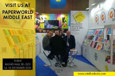 Nous exposons au salon de Paperworld Middle East !