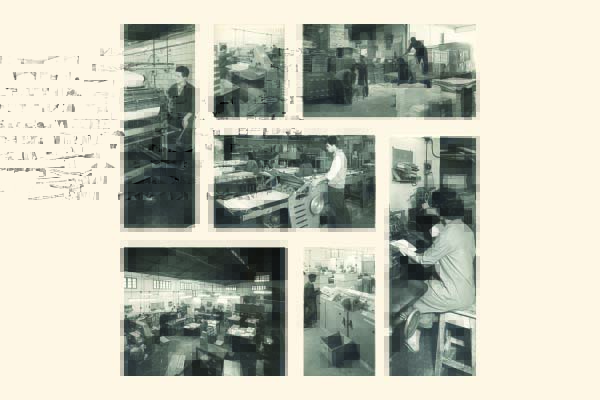 PHOTOGRAPHIES DE L'USINE DATANT DES ANNÉES 60 A 70 
